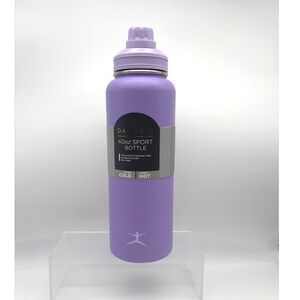 DANSKIN 40oz Sport Bottle Insulated Stainless Steel Keeps Drinks Cold and Hot